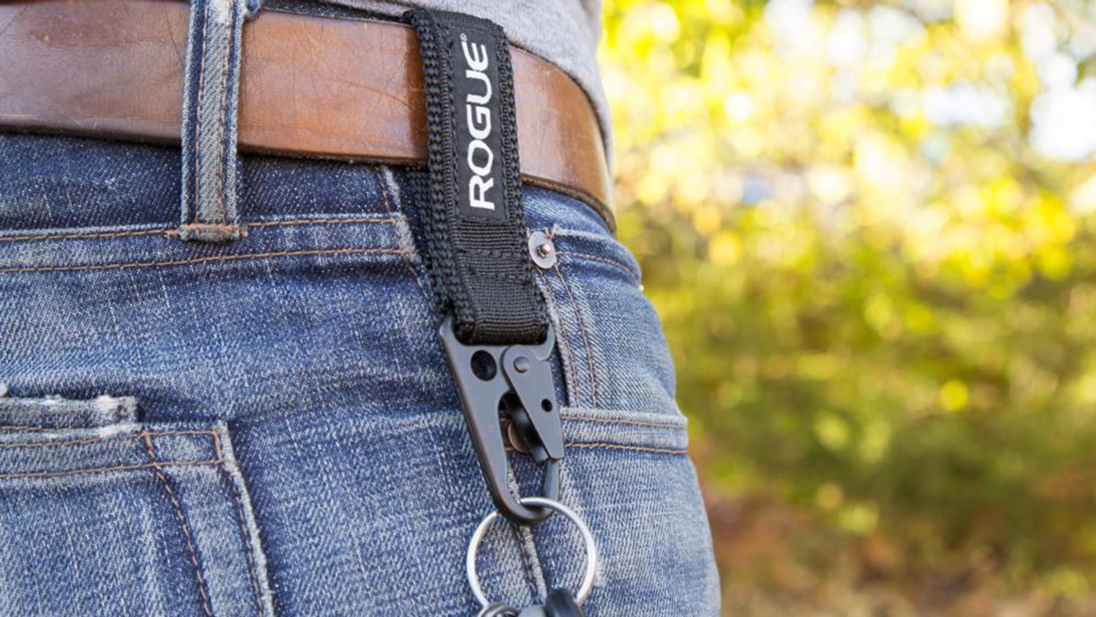 Rogue Industries Leather Key Chain