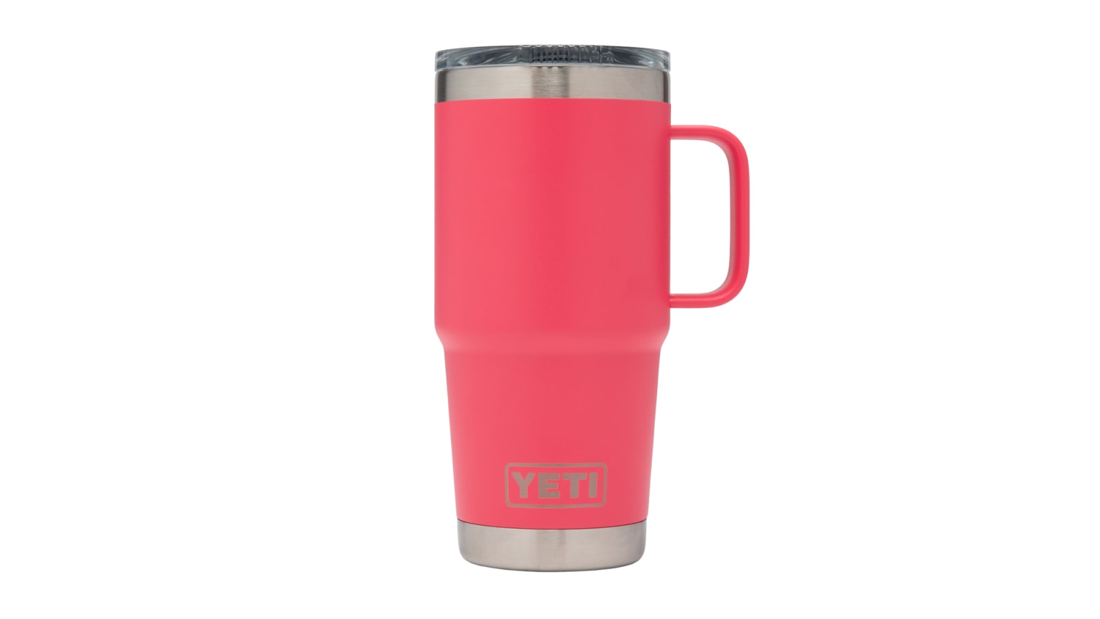 YETI Rambler - 20oz Travel Mug - Bimini Pink