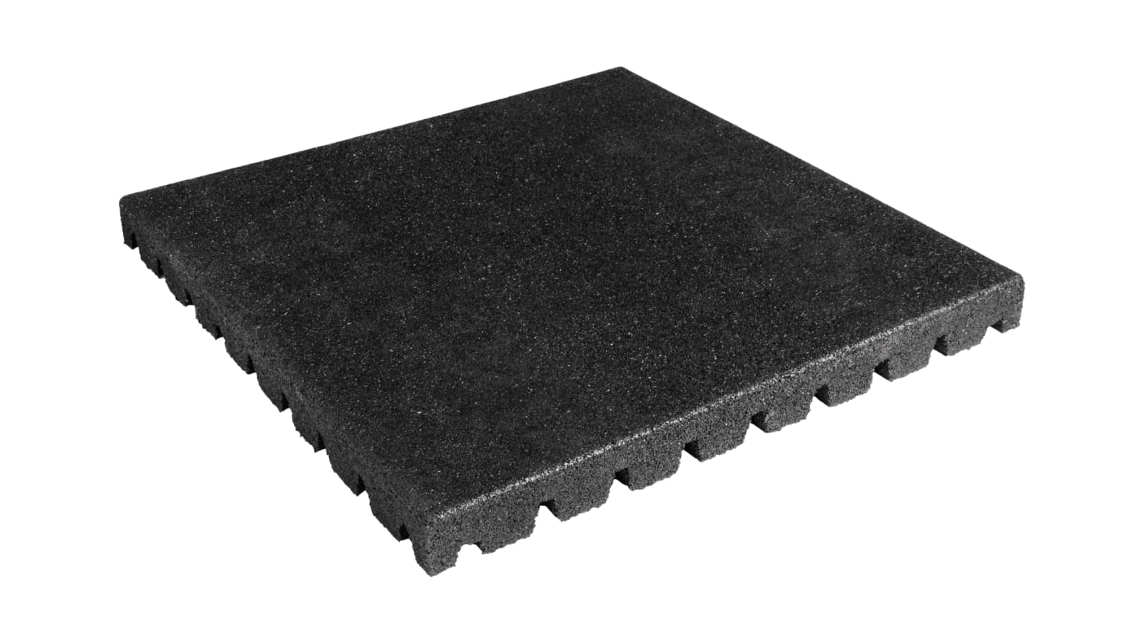x1 Black with Blue Speckle Bodypower 30mm Floor Tile 500mm x 500mm 