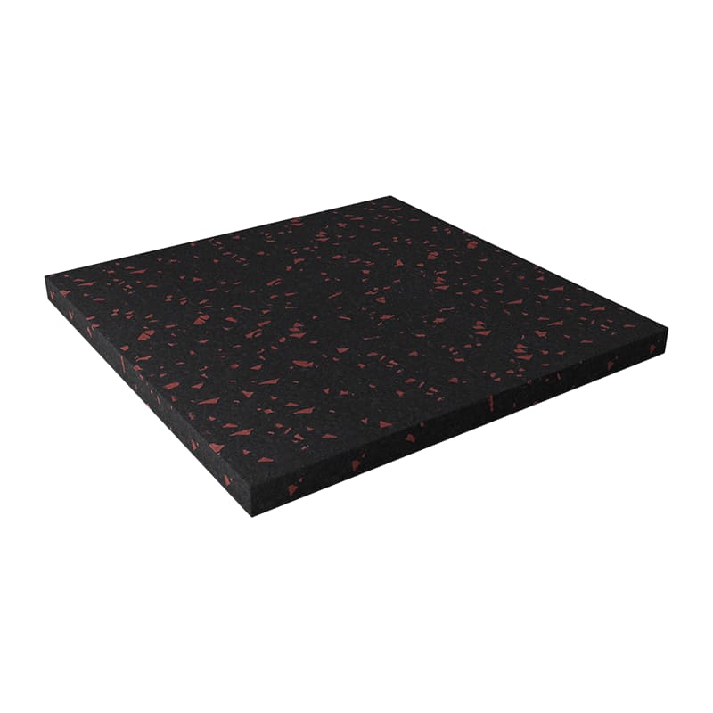 Tapis Fitness REGUPOL 2,5 M², 10 Mm, Caoutchouc Noir, Antidérapant Et Insonorisant