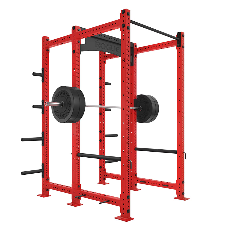 Rogue Monster Squat Rack With Band Pegs Rogue Monster Lite Half