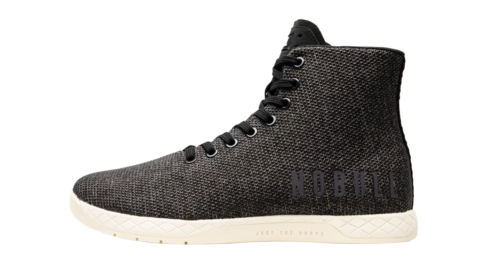 NOBULL High-Top Trainer - Black Heather / Off White | Rogue Fitness UK