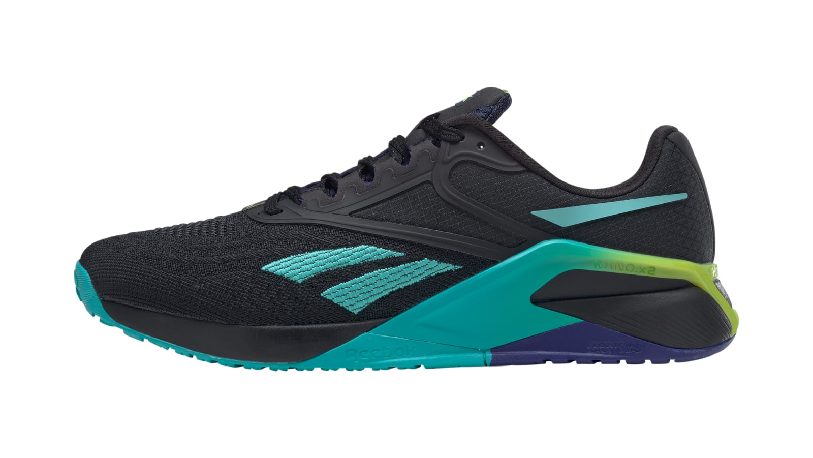 Reebok,Nano X2,core Black/Essential Blue/Acid Yellow,11 : :  Clothing, Shoes & Accessories