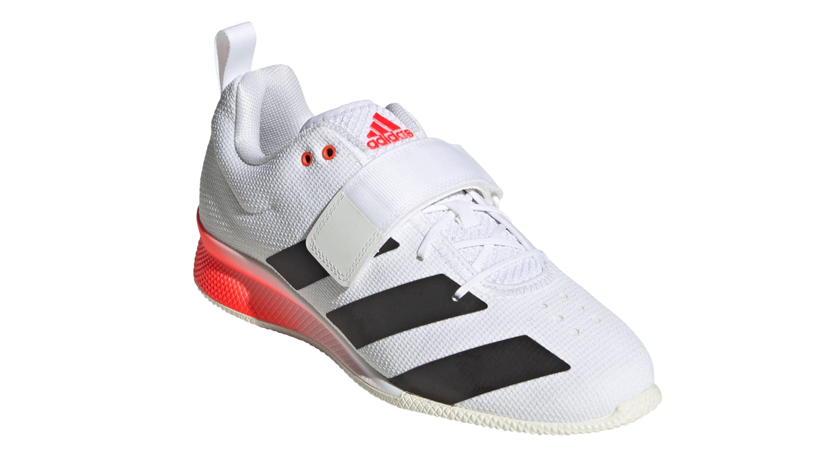 Adidas Weightlifting II Shoe - Men's - White / Core Black / Solar | USA