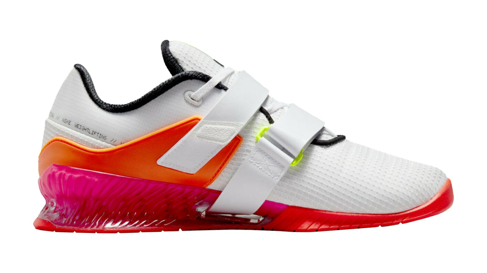 Nike Romaleos 4 SE - Men's - White / Bright Crimson / Pink Blast | Rogue Fitness