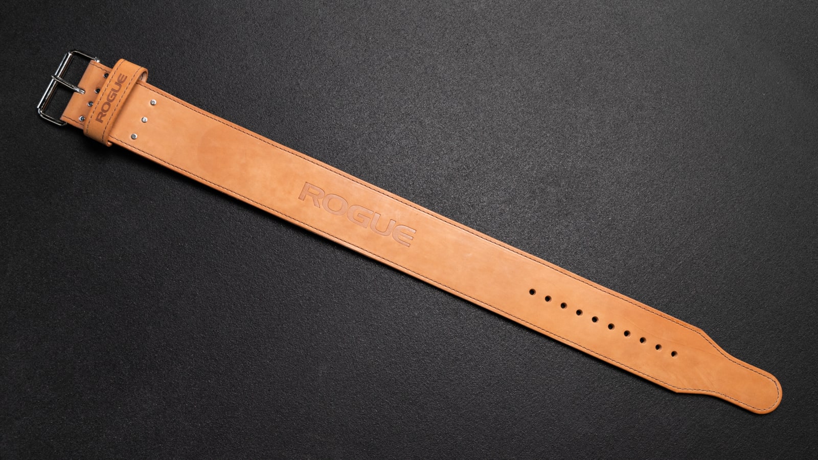 Rogue Ohio Lifting Belt - Weightlifting - Vegetable Tanned Leather 
