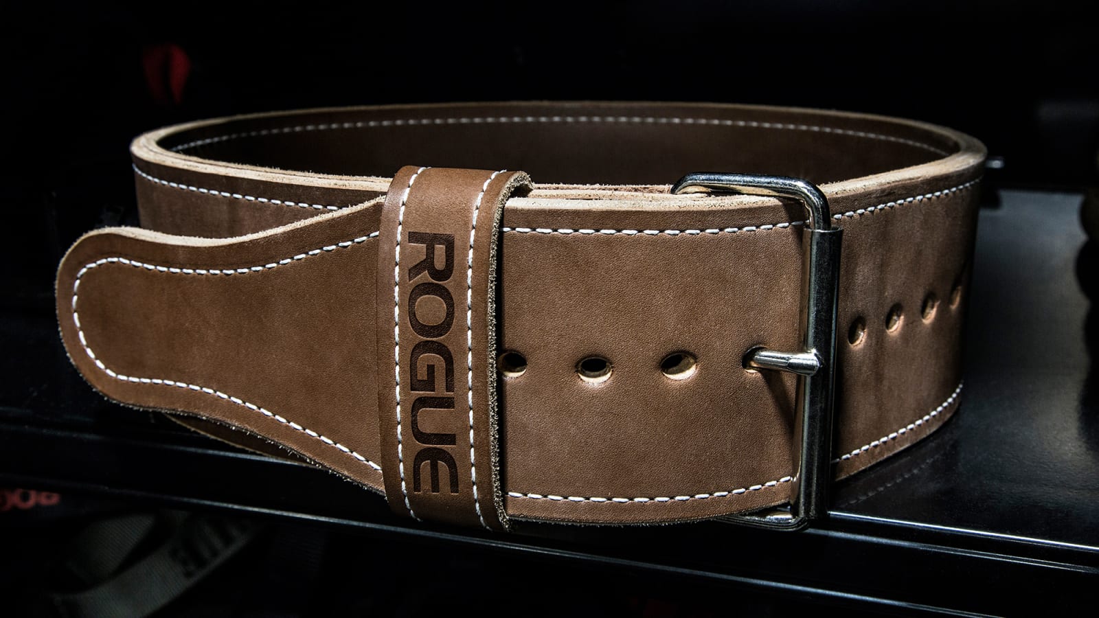 rogue fitness leather weightlifting belt