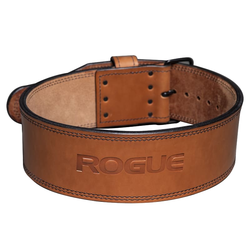 Rogue Brown Leather Weight Belt with Premium Craftsmanship Rogue Premium Ohio Lifting Belt - Brown | Rogue Fitness main image 3