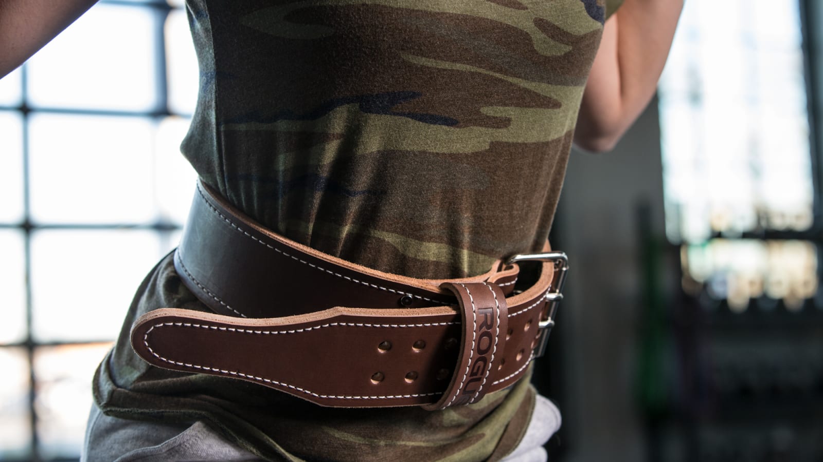 Rogue Ohio Lifting Belt - Weightlifting - Vegetable Tanned Leather
