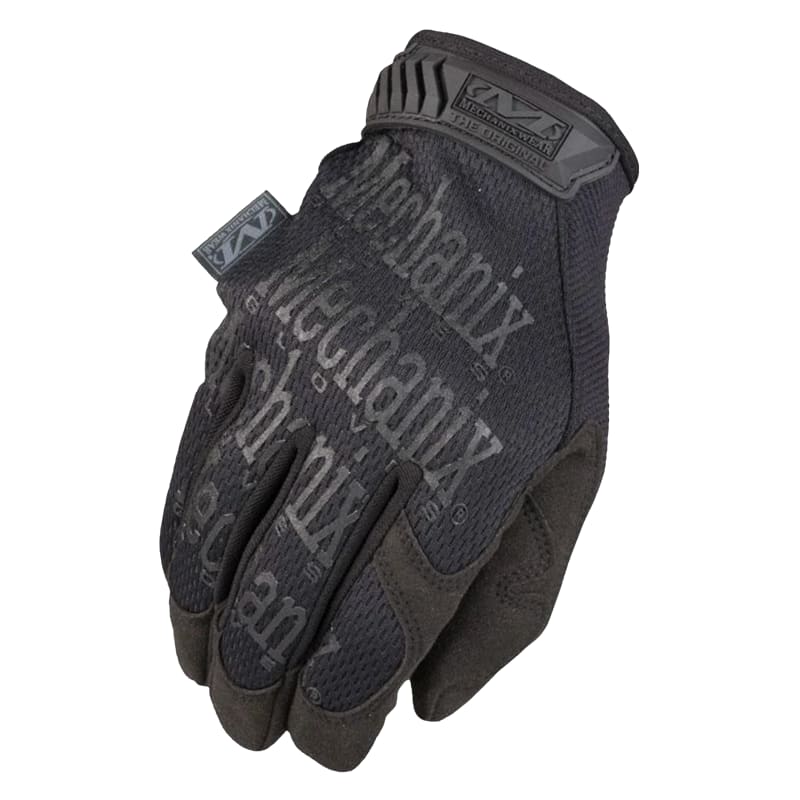 Mechanix Covert Tactical Gloves - Touchscreen Work Gloves With Flexible Grip, Black (Small)