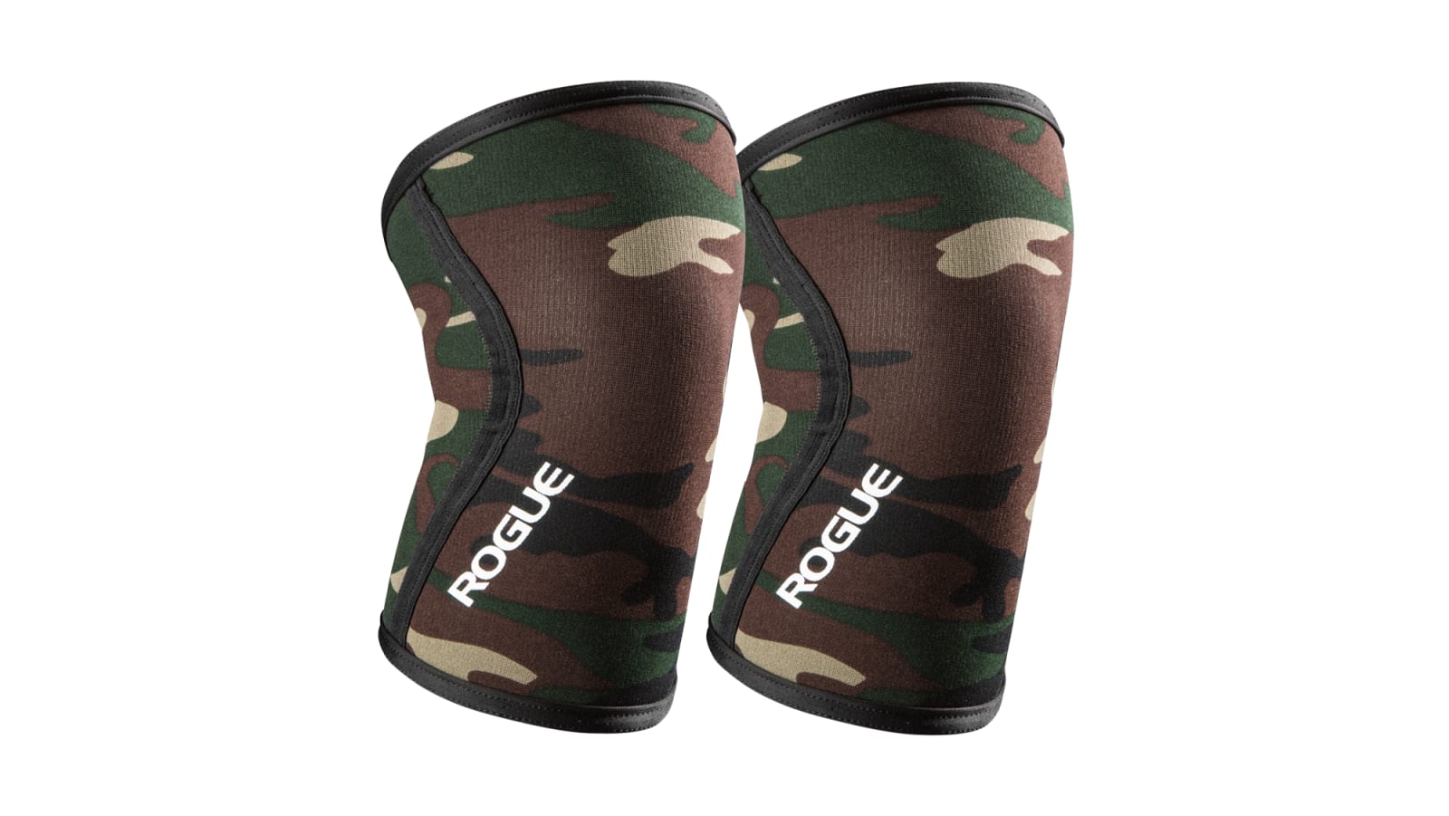Gray Camo Sedroc Weight Lifting Knee Compression Sleeves Crossfit Gym Training 