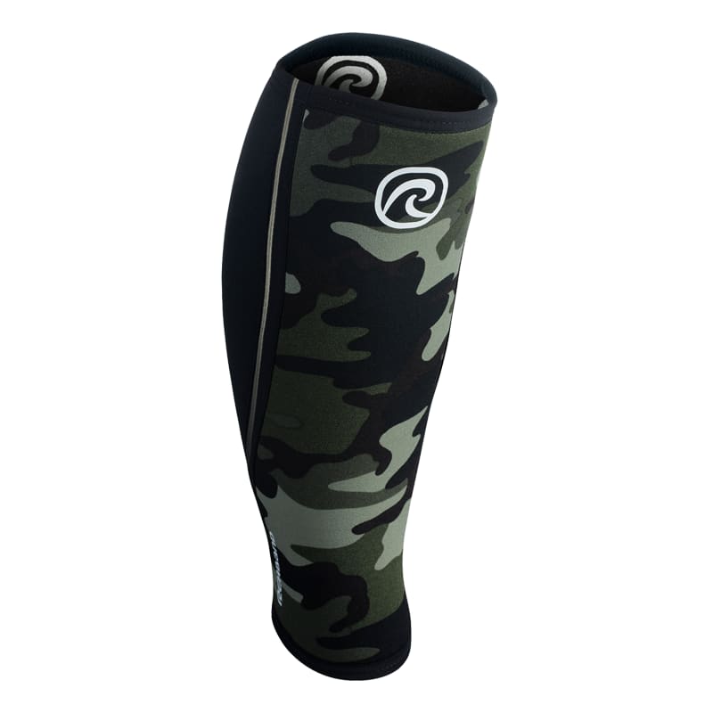 Rehband Rx Shin/Calf Support - 5mm - Camo/Black - XS