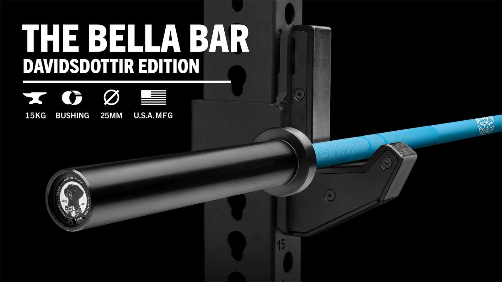 Rogue Athlete Cerakote Bella Bar - Davidsdottir Edition