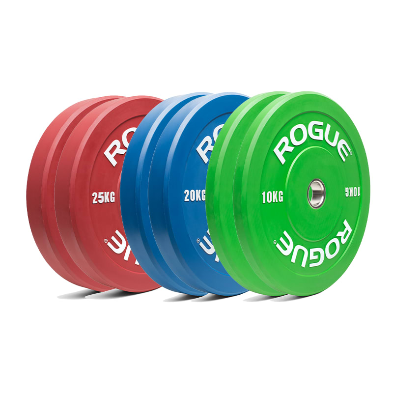 Barbell Rogue Color Bumpers Rogue Color Echo Bumper Set Rogue Olympic  Barbell Set Rogue Color