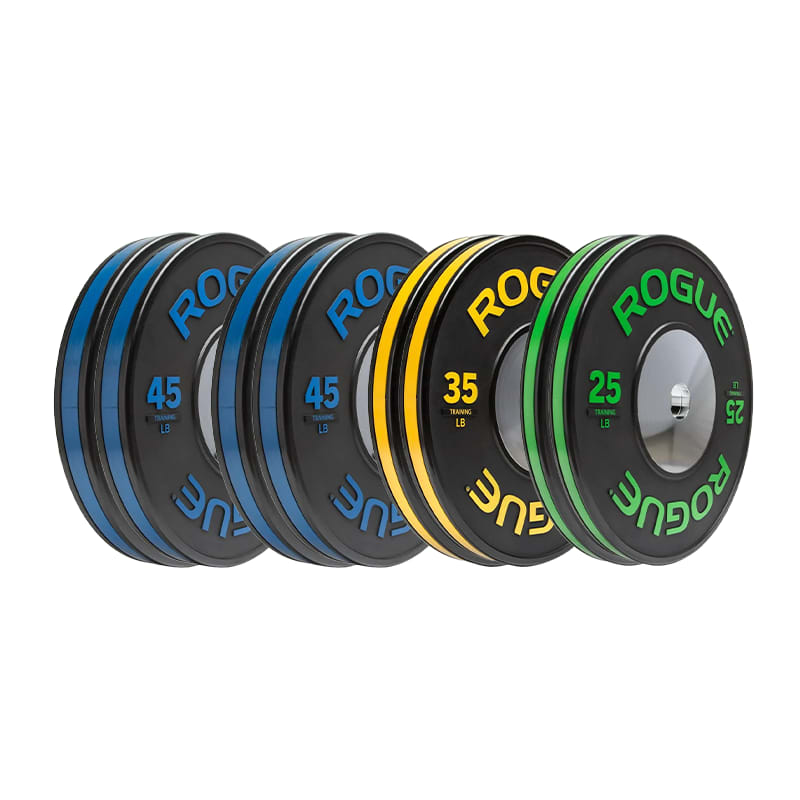 Rogue Black Training LB Plates Rogue Fitness