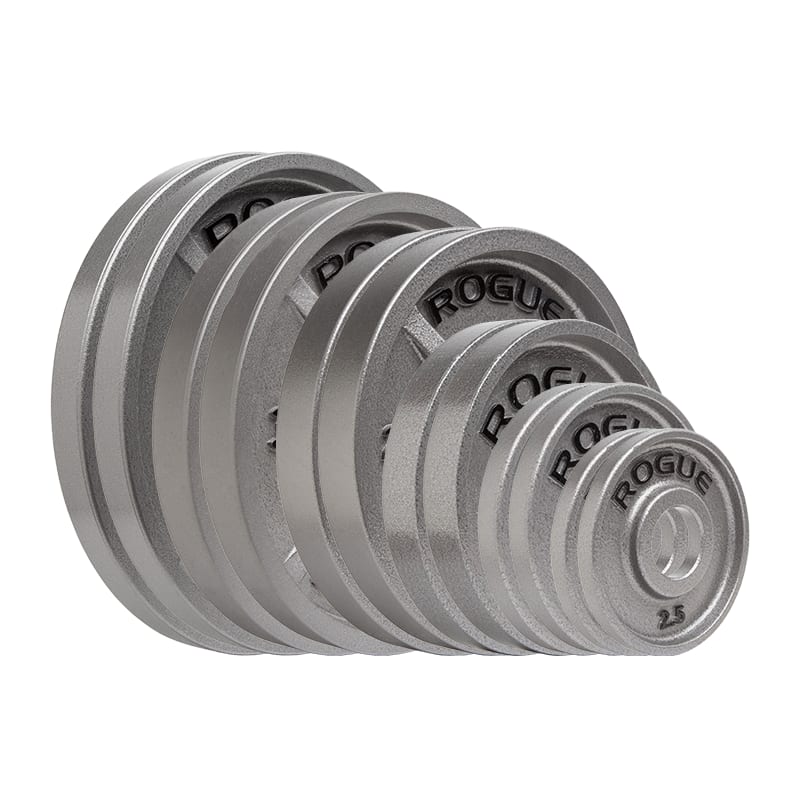 Olympic Grip Plates Rogue Plates In Stock Rogue Machined Olympic