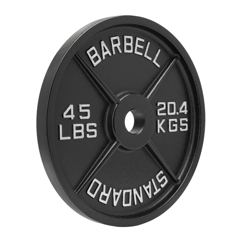 *NEW* Rogue Fitness 45 LB Pounds Standard Barbell Olympic Weight Plates Pair 2 