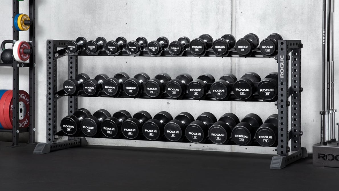 ROGUE ウレタン ダンベル ポンド表記 URETHANE DUMBBELLS Rogue Urethane Dumbbells - Weight Training | Rogue Fitness