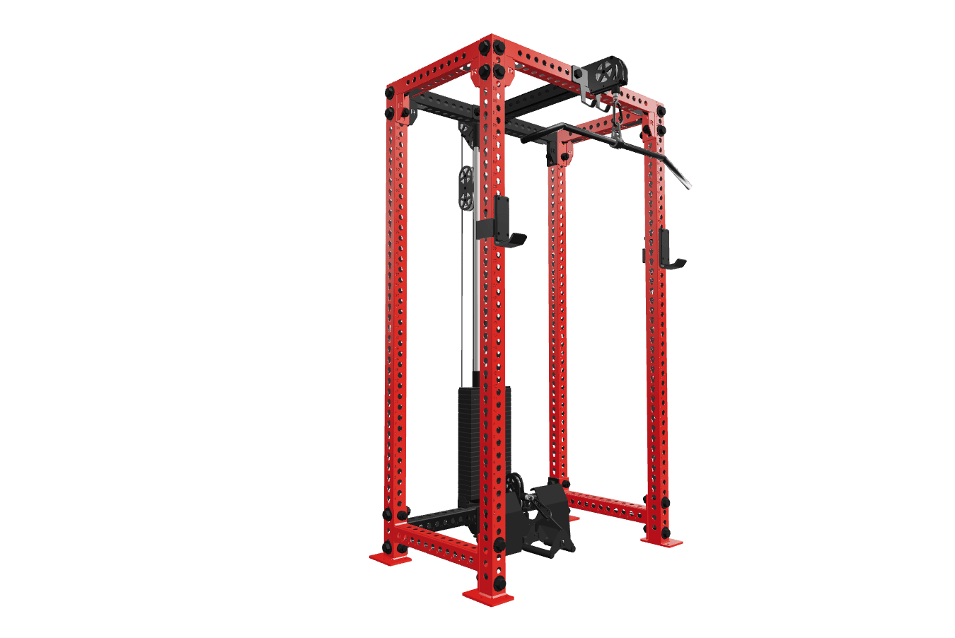 Rogue Lat Pull Low Row Trainer | Compact Rack-Mounted Pulldown