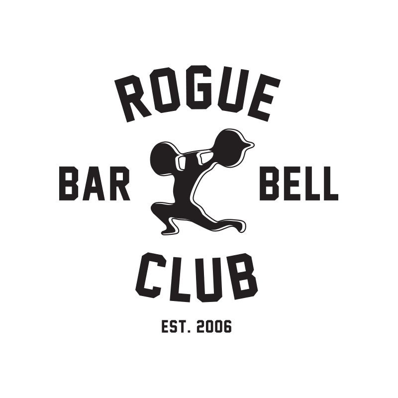 Rogue Fitness Barbell Club Vinyl Decal - 3" Barbell Club Vinyl Decal - 3"