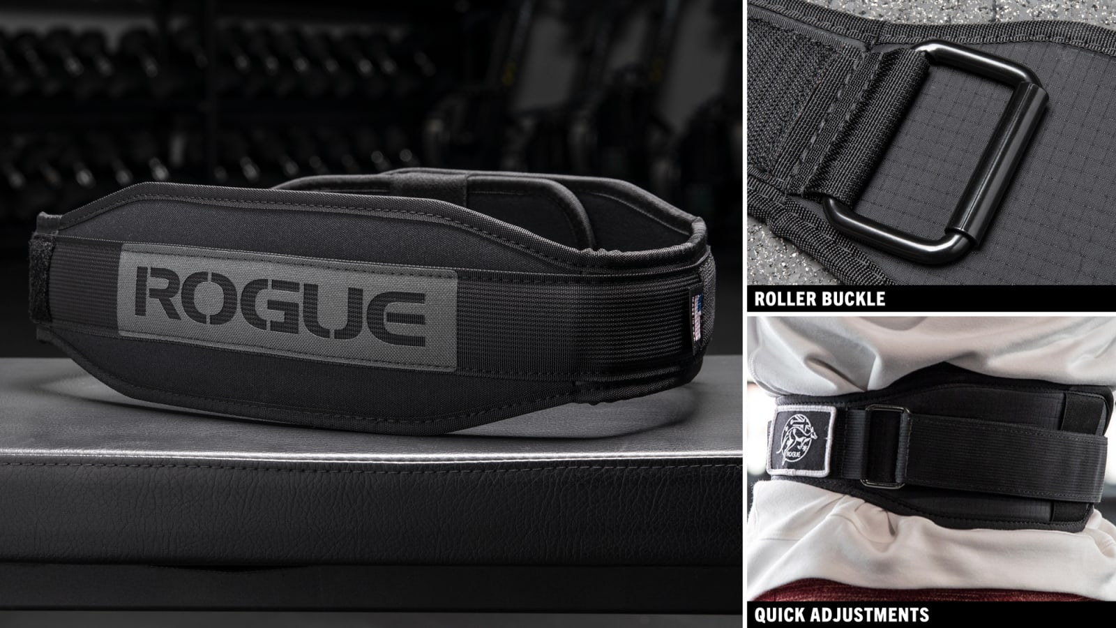 Toomey USA Nylon Lifting Belt - Black - XXXL