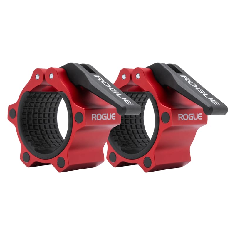 Rogue Fitness Rogue USA Aluminum Collars 2.0 - Magnetic Rogue USA Aluminum Collars 2.0 - Magnetic - Red