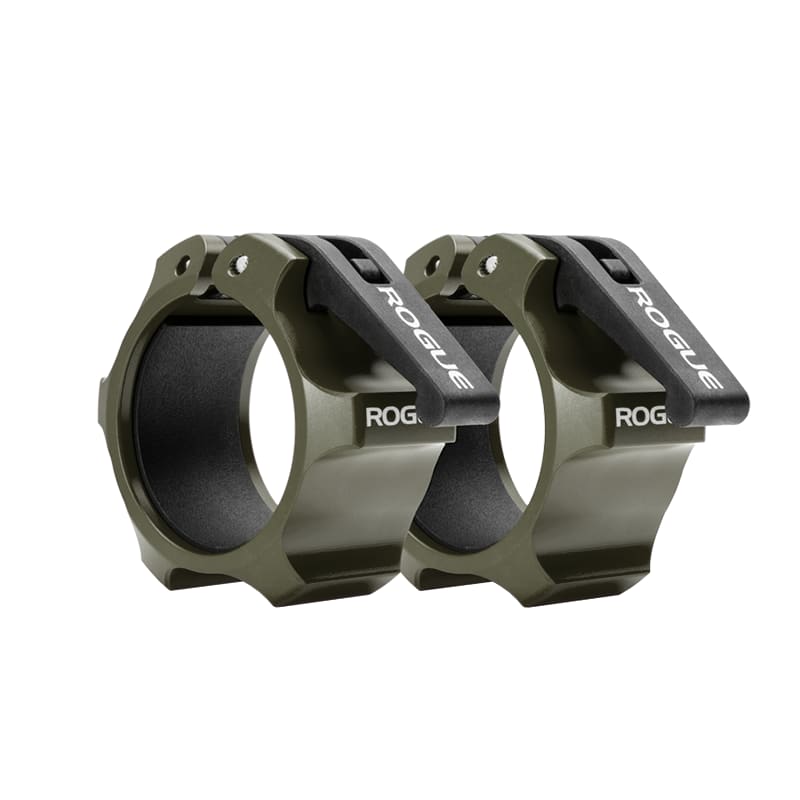 Rogue Fitness Rogue USA Aluminum Collars - Cerakote Rogue USA Aluminum Collars - Cerakote - OD Green