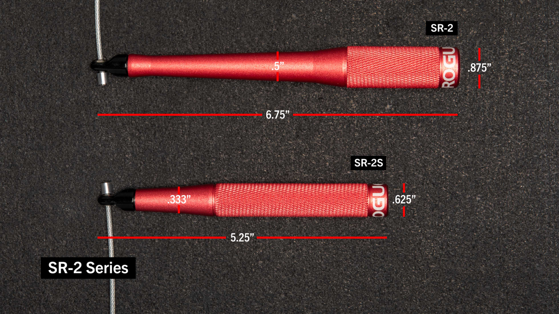 Rogue Fitness Fraser SR-2S Speed Rope 3.0 - Thumbnail 3