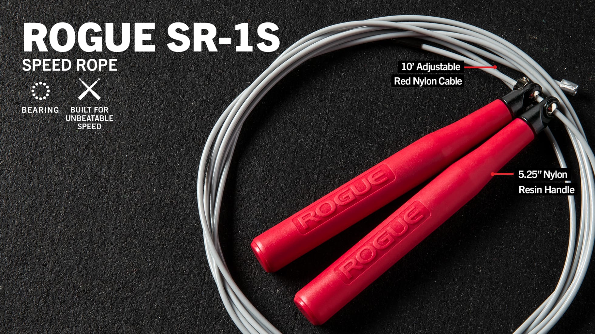 Rogue Fitness SR-1S Speed Rope - Thumbnail 5
