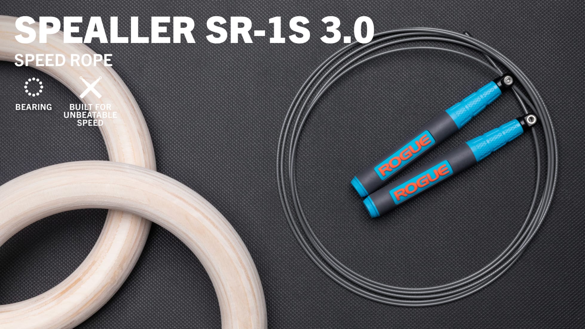 Rogue Fitness Spealler SR-1S Speed Rope 3.0 - Thumbnail 2