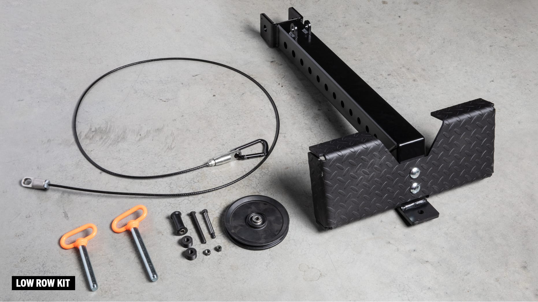 Rogue Fitness Monster Lite Lat Pulldown Seat and Low Row Kit - Thumbnail 2
