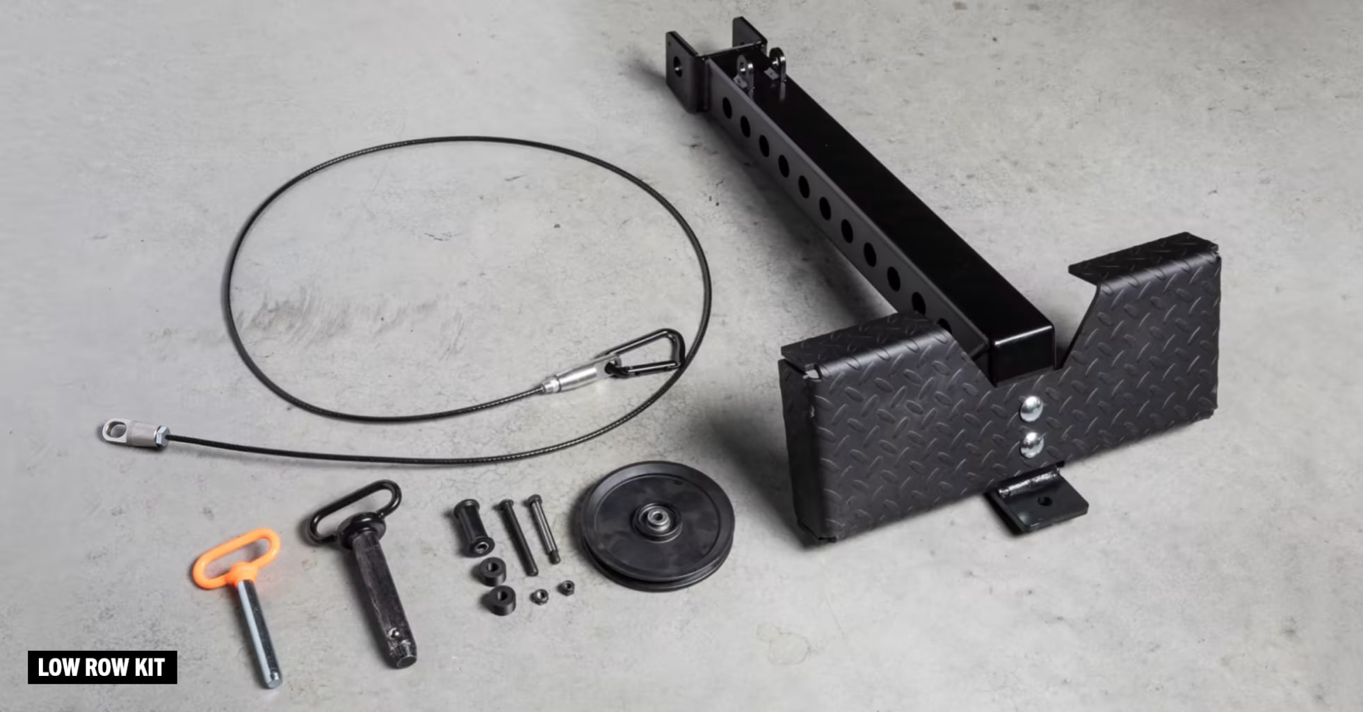 Rogue Fitness Monster Rack Mount Lat Pulldown Seat and Low Row Kit - Thumbnail 4