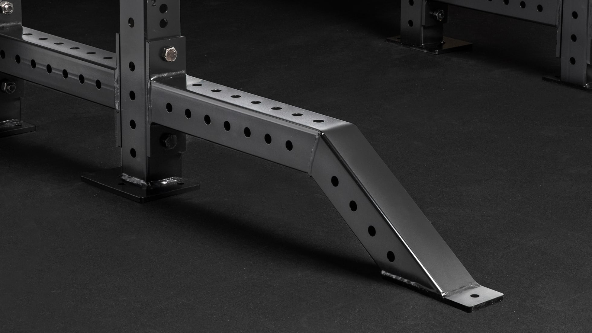 Rogue Fitness Monster Lite Half Rack Front Foot - Thumbnail 3