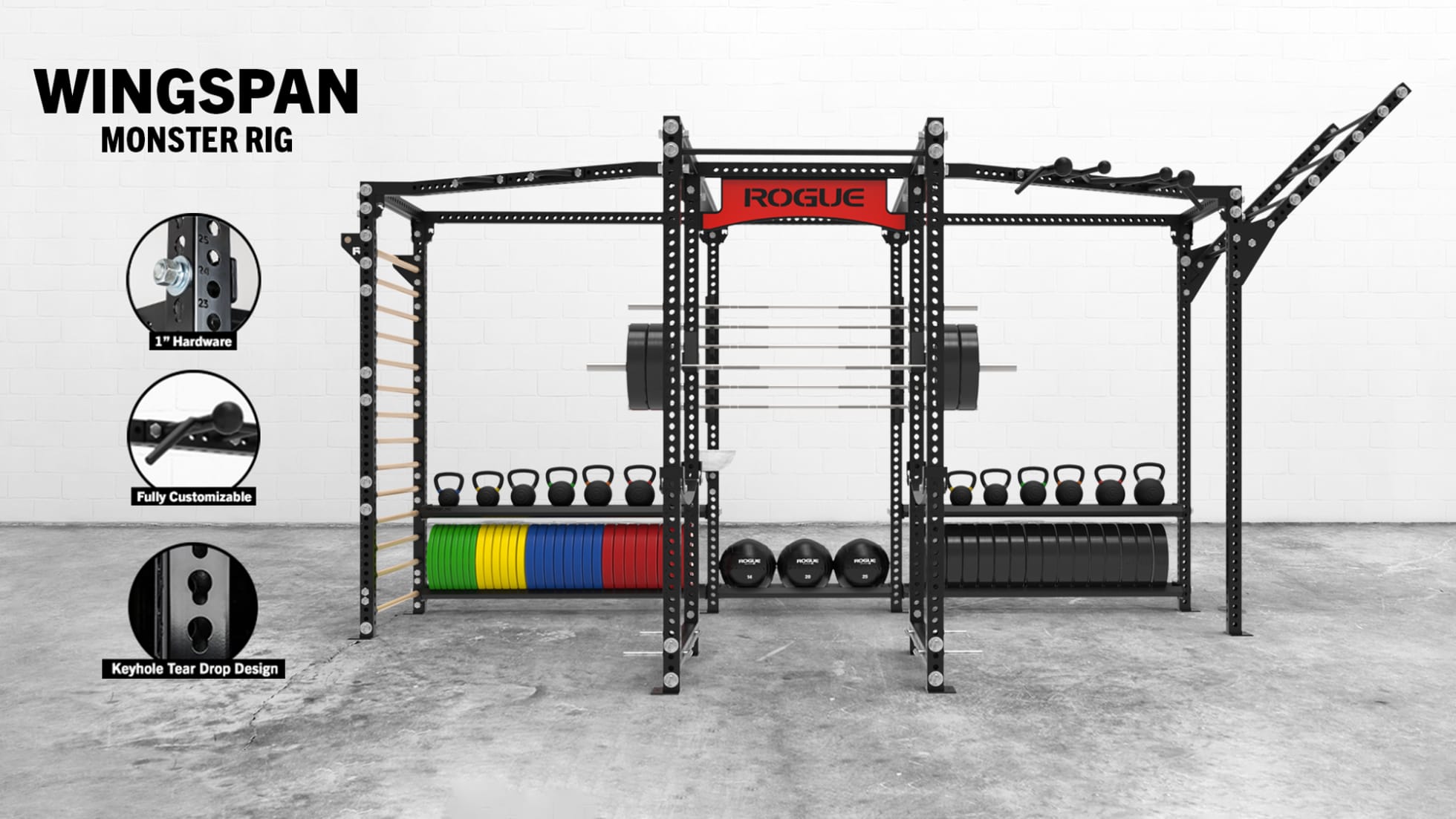 Rogue Fitness Monster Wingspan Rig - Thumbnail 4