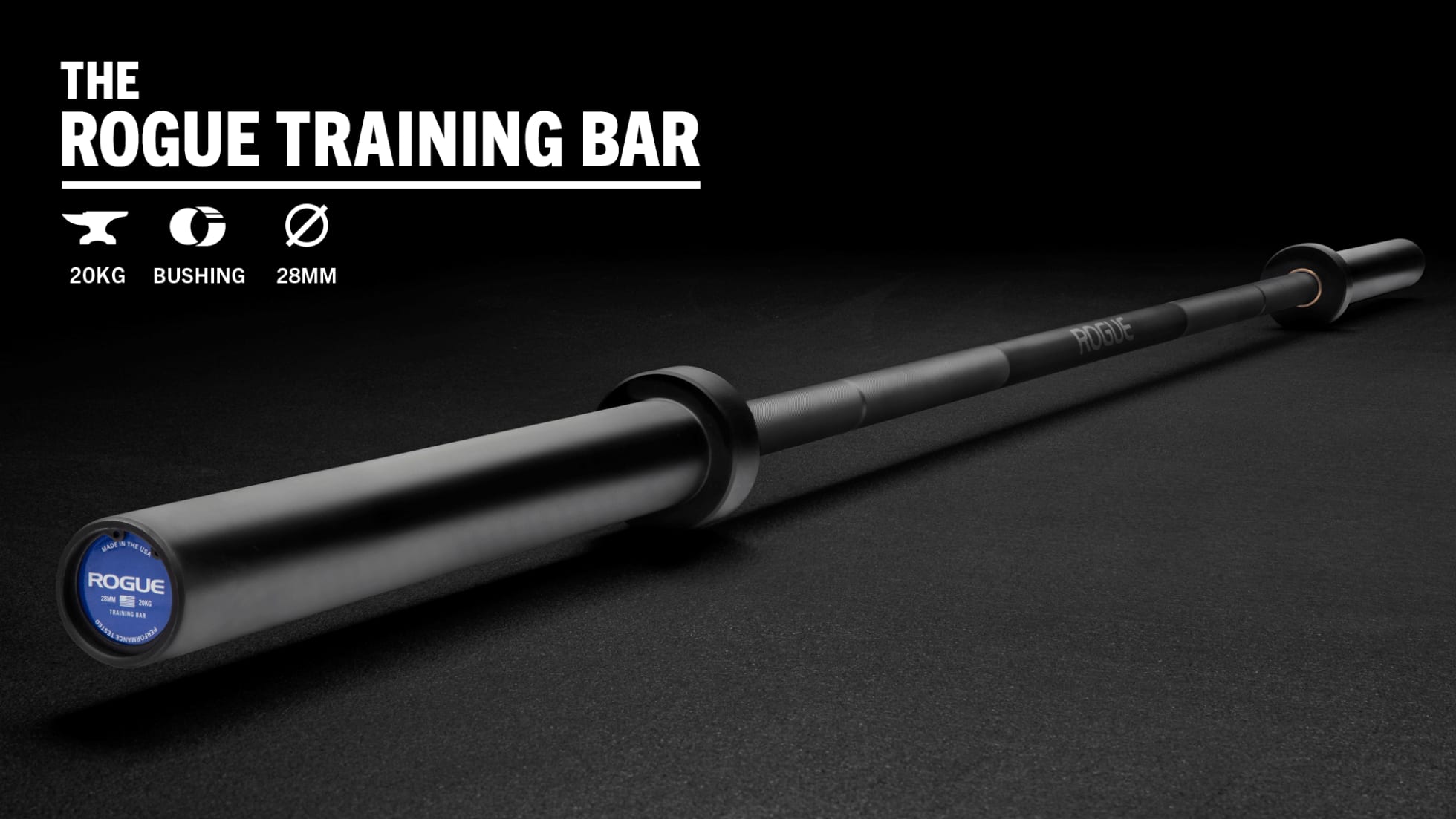 Rogue Fitness Training Bar - Thumbnail 4
