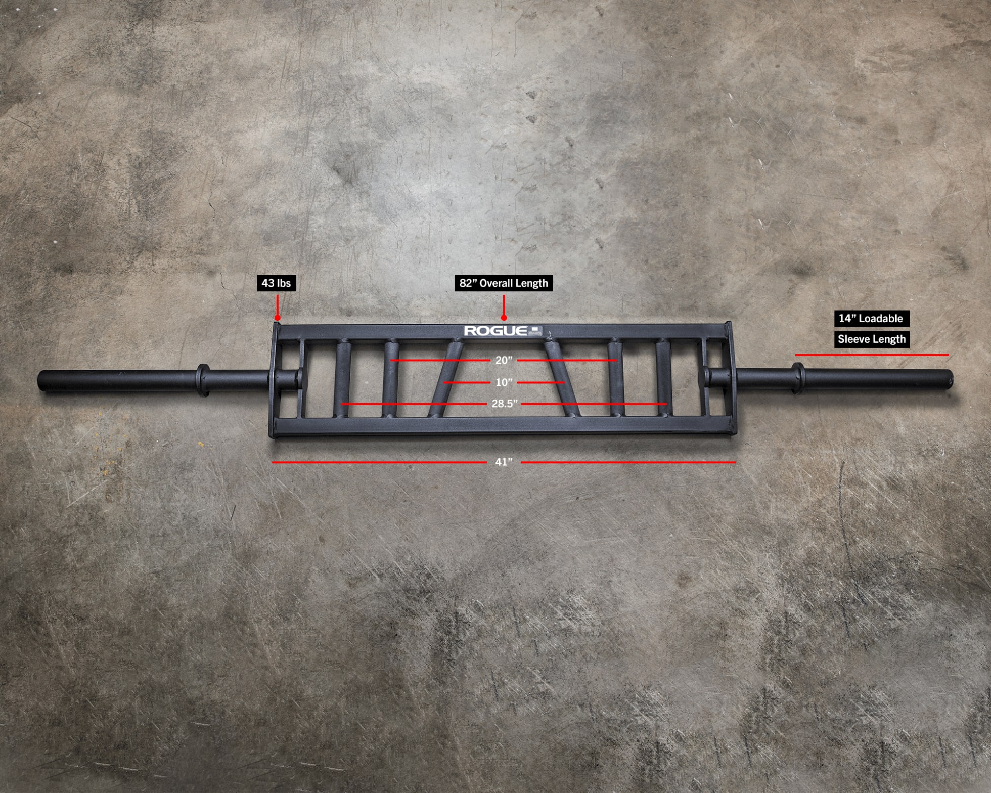 Rogue Fitness MG-3 Multi Grip Bar