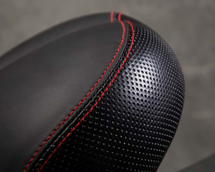 Echo Bike seat close-up