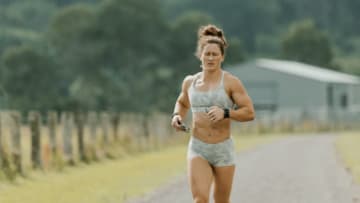 Tia Clair-Toomey running
