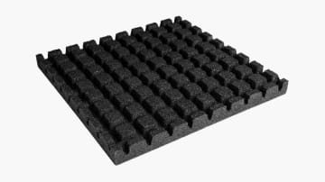 500mm x 500mm x 43mm Floor Tile (Pair)