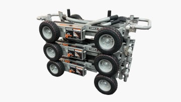 Torque Fitness Tank Weight Horns and Stacking Kit shown in use