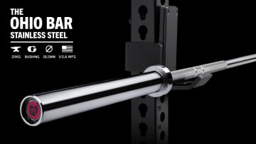 catalog/Weightlifting Bars and Plates/Barbells/Mens 20KG Barbells/2023 Ohio Bar Update/THE OHIO BAR - STAINLESS STEEL CHROME RA2889-SSDC/RA2889-SSDC-H_new_ksonjd