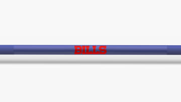 catalog/Weightlifting Bars and Plates/Barbells/Mens 20KG Barbells/NFL - Ohio Bar/Ohio Bar Pics/Ohio-Bar-Cardinals-NFL-Shaft-2_dcpja7