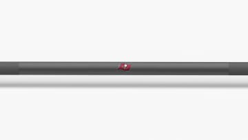 catalog/Weightlifting Bars and Plates/Barbells/Mens 20KG Barbells/NFL - Ohio Bar/Ohio Bar Pics/Ohio-Bar-Cardinals-NFL-Shaft-2_dcpja7