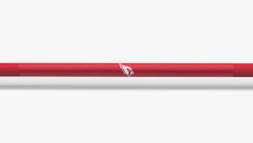 catalog/Weightlifting Bars and Plates/Barbells/Mens 20KG Barbells/NFL - Ohio Bar/Ohio Bar Pics/Ohio-Bar-Cardinals-NFL-Shaft-2_dcpja7