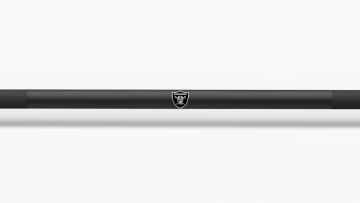 catalog/Weightlifting Bars and Plates/Barbells/Mens 20KG Barbells/NFL - Ohio Bar/Ohio Bar Pics/Ohio-Bar-Cardinals-NFL-Shaft-2_dcpja7