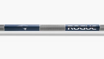 catalog/Weightlifting Bars and Plates/Barbells/Mens 20KG Barbells/NFL - Power Bar/Ohio-Power-Bar-NFL-Cardinals-Shaft-View-H_pifpeb