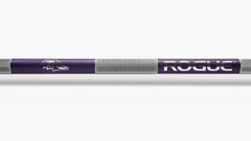catalog/Weightlifting Bars and Plates/Barbells/Mens 20KG Barbells/NFL - Power Bar/Ohio-Power-Bar-NFL-Cardinals-Shaft-View-H_pifpeb