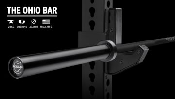catalog/Weightlifting Bars and Plates/Barbells/Mens 20KG Barbells/OHIOCERAKOTE/2023 Update/Updated 28.5 header images/OHIOCERAKOTE-Red-black-H_qdfvwt
