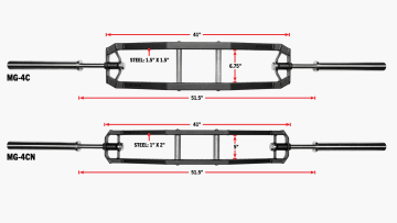 MG-4CN Narrow Multi Grip Camber Bar