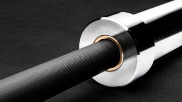 Rogue 25MM IWF Oly Bar - Cerakote Black detailed shot